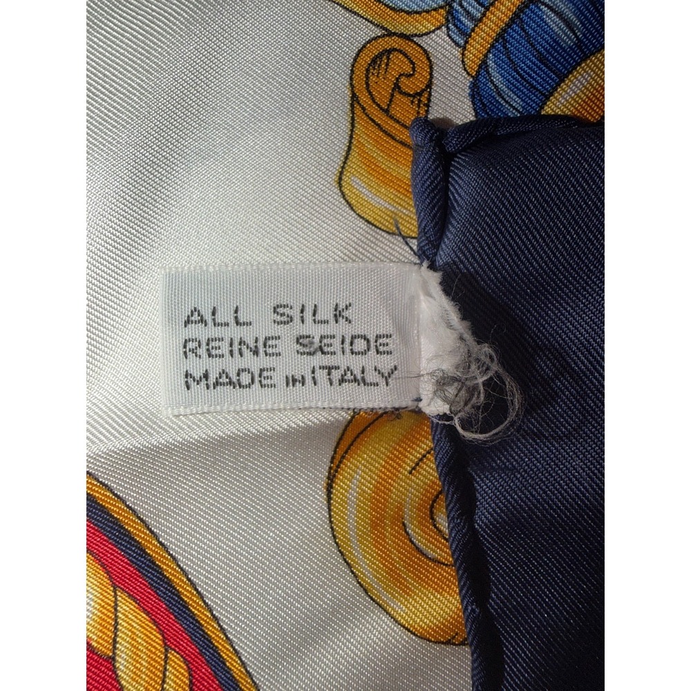 Richel Paris Nautical 100% silk Scarf - Picture 6 of 9